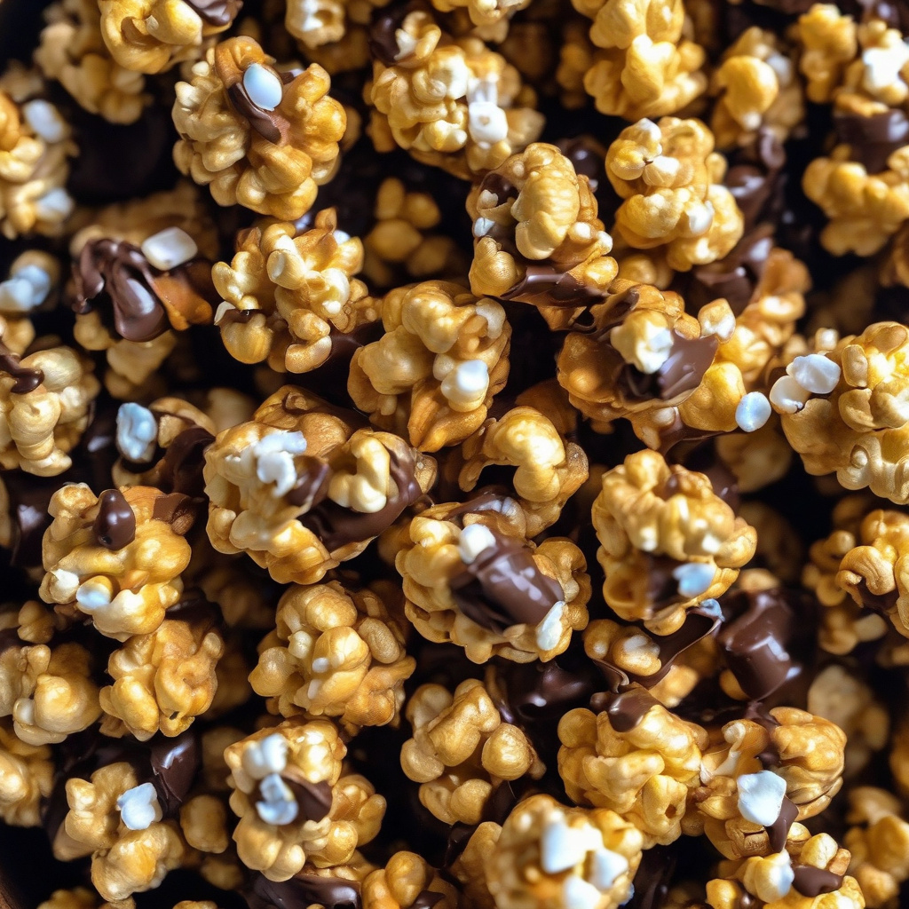 Chocolate Peanut Butter Popcorn Recipe: Sweet & Salty Snack Perfection