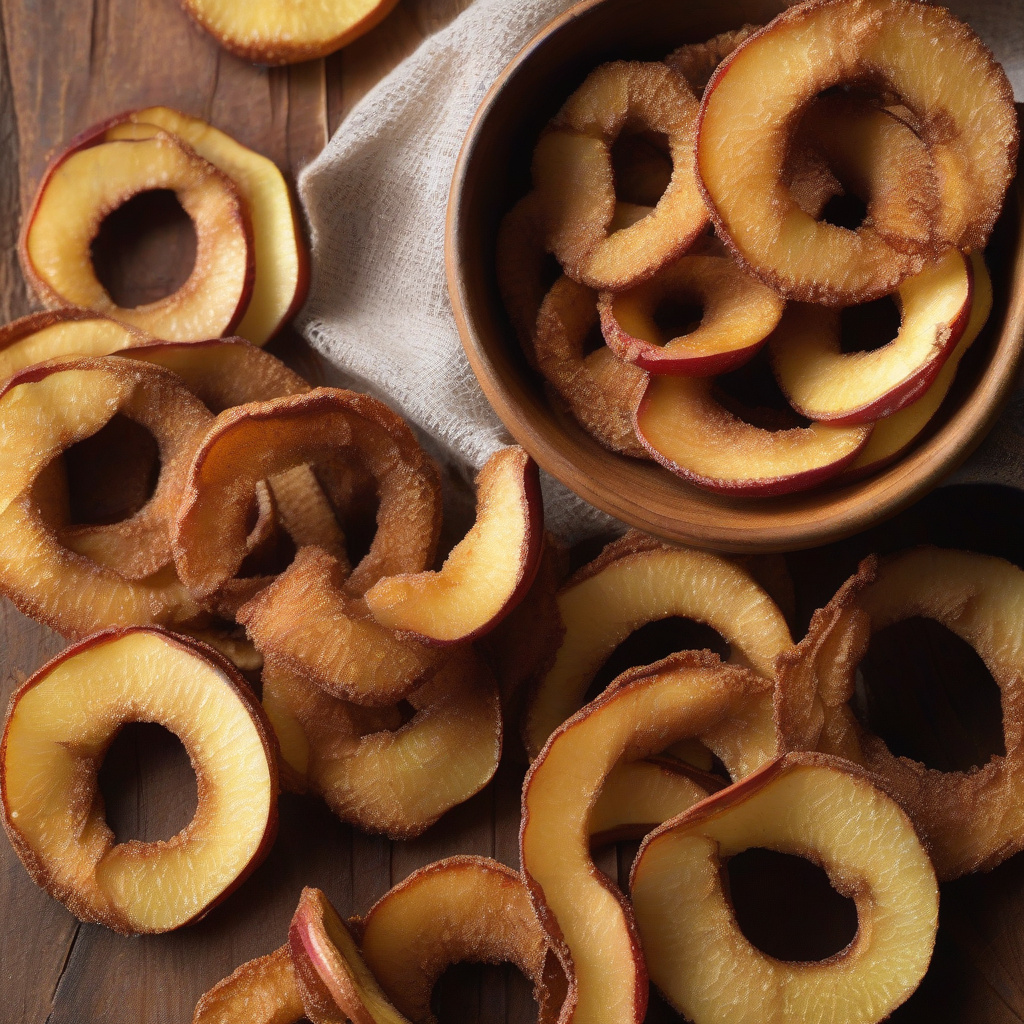 Dried Apple Rings Recipe: Crispy Snack Perfect for On-the-Go - Recipe ...
