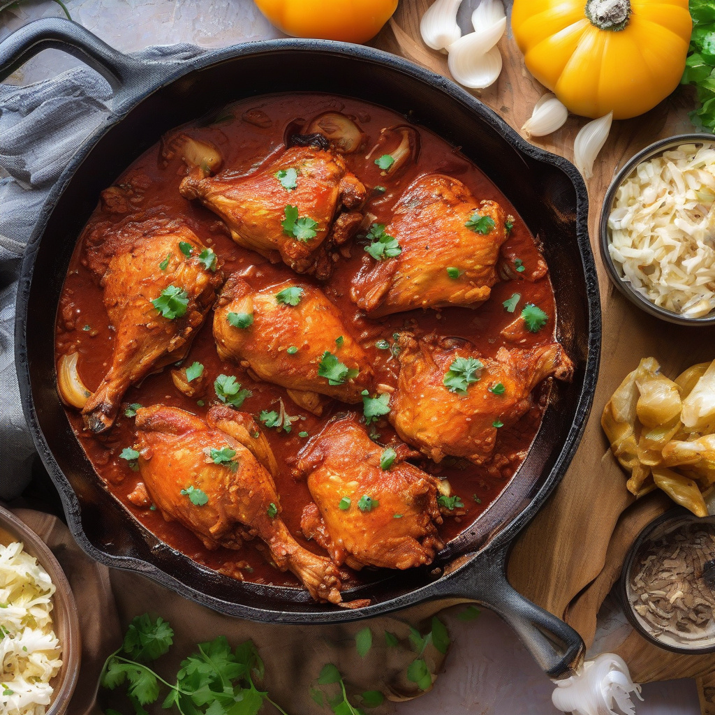 Pollo Mechado Recipe: Tender Venezuelan-Style Chicken Delight - Recipe ...