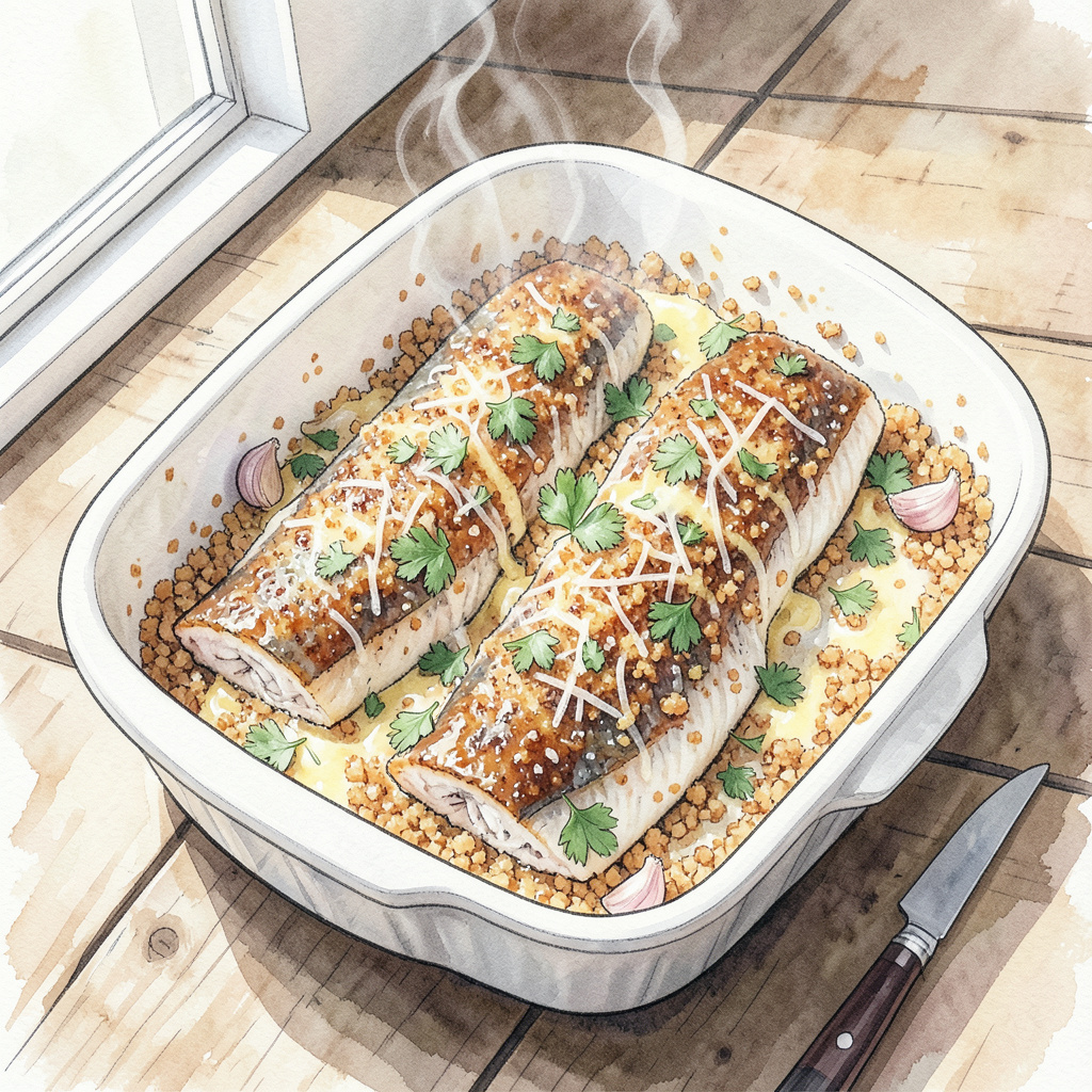 Baked Sole Recipe: Flaky White Fish with Crispy Topping
