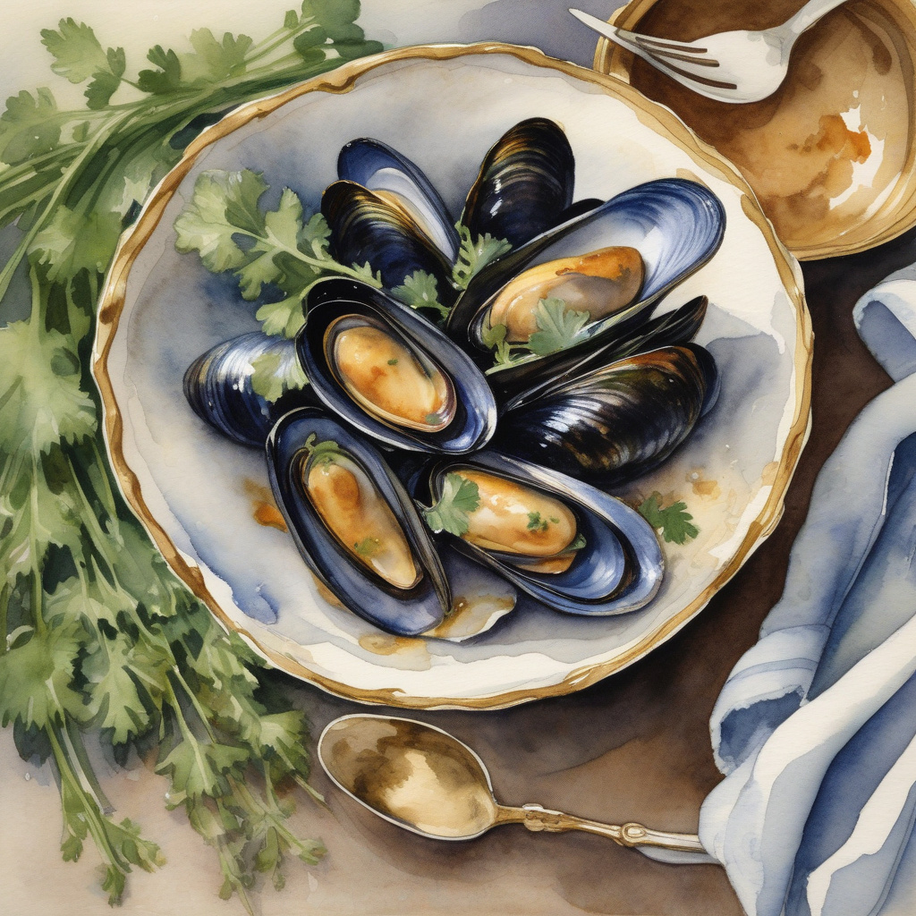 Mussel Without Shell Alive Frozen Mussels Without Shell Recipe: Garlic-Wine Broth in 20 Minutes