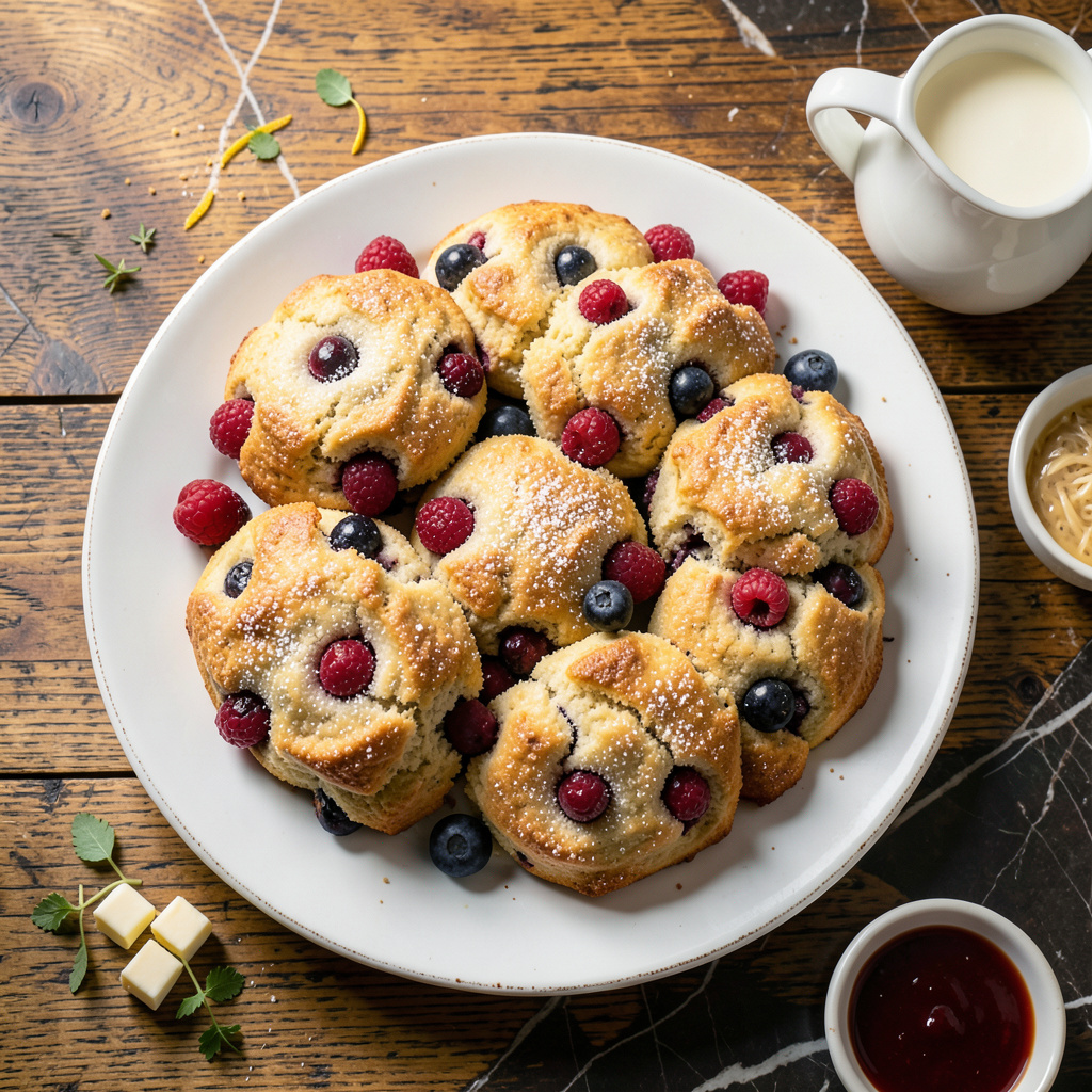 Best Berry Scones Recipe: Buttery Layers With Bursting Fruit