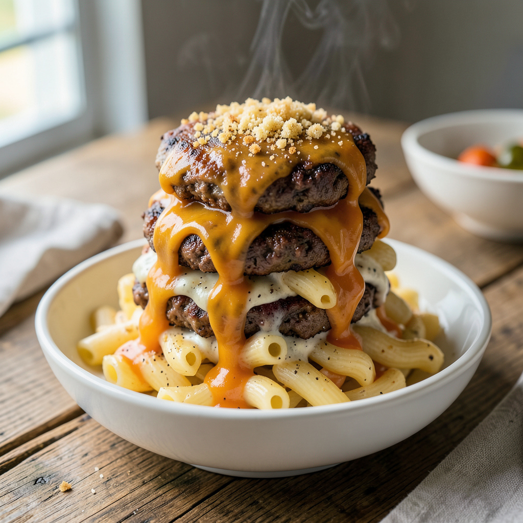 Best Cheeseburger Macaroni Recipe From Scratch: Homemade Cheese Sauce ...