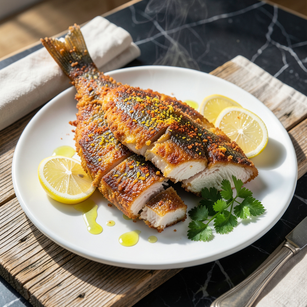 Fried Croaker Fish Recipe: Crispy Golden Fillets With Lemon Zest