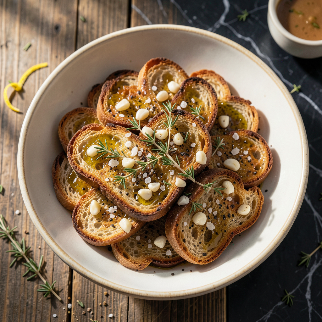 Garlic Rye Chips Recipe: Crunchy Bites With Bold Savory Flavor