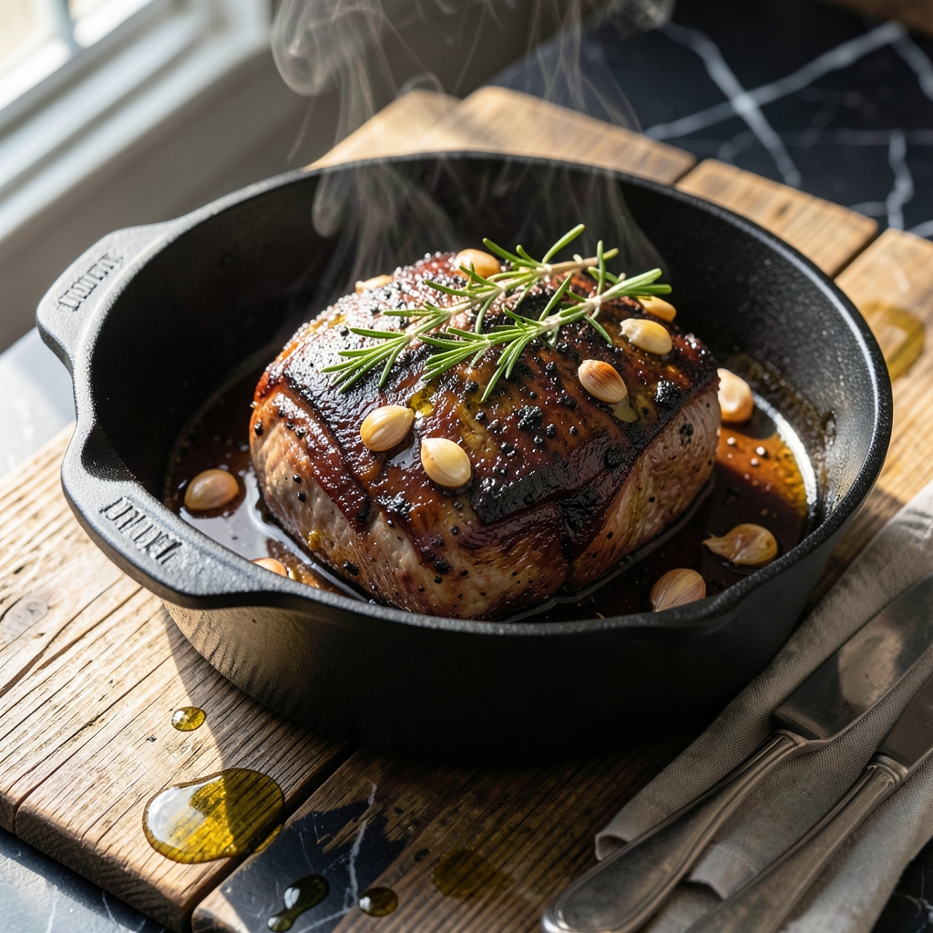 Beef Rump Roast Recipe Dutch Oven: Herb-Crusted and Juicy Through and ...